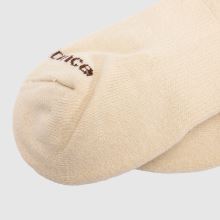 New Balance Everyday Ankle Socks 3PK in Beige Multi New Balance Everyday Ankle Socks 3PK,4 of 4
