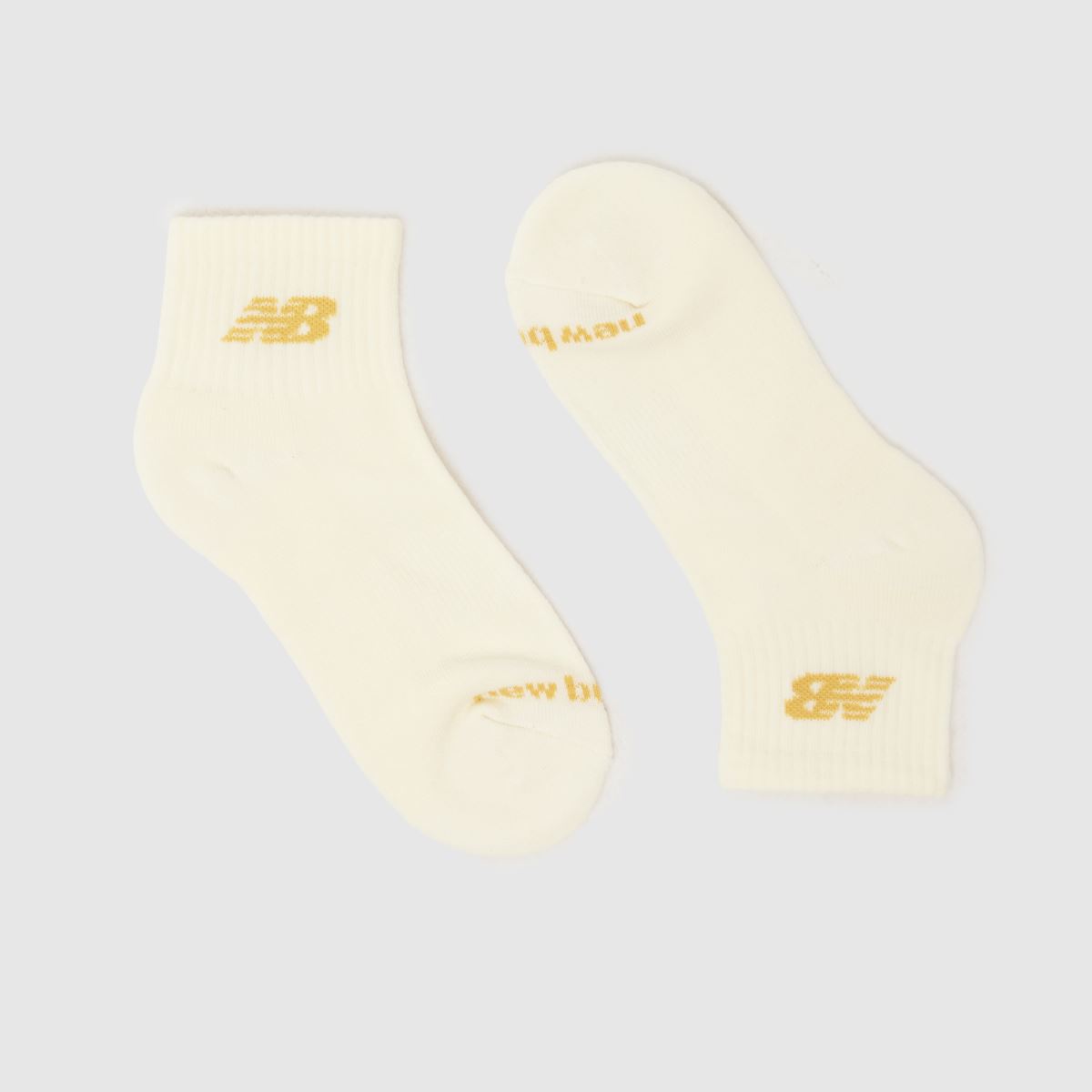 New Balance Everyday Ankle Socks 3 PK in Off-White Multi New Balance Everyday Ankle Socks 3 PK 7