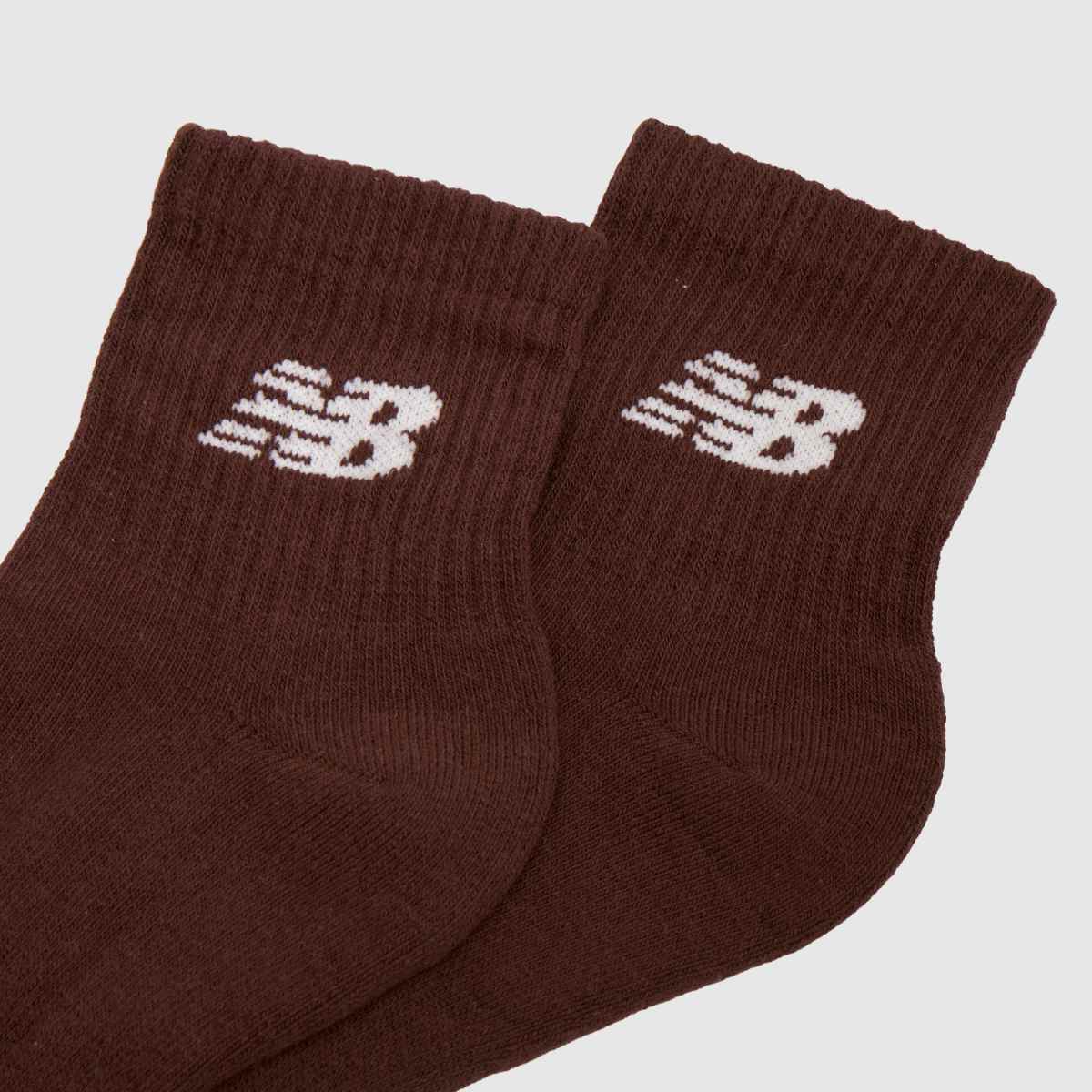 New Balance Everyday Ankle Socks 3PK in Pink Multi New Balance Everyday Ankle Socks 3PK 4
