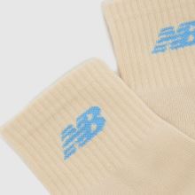 new balance New Balance Everyday Ankle Socks 3 Pack in Multi,3 of 4