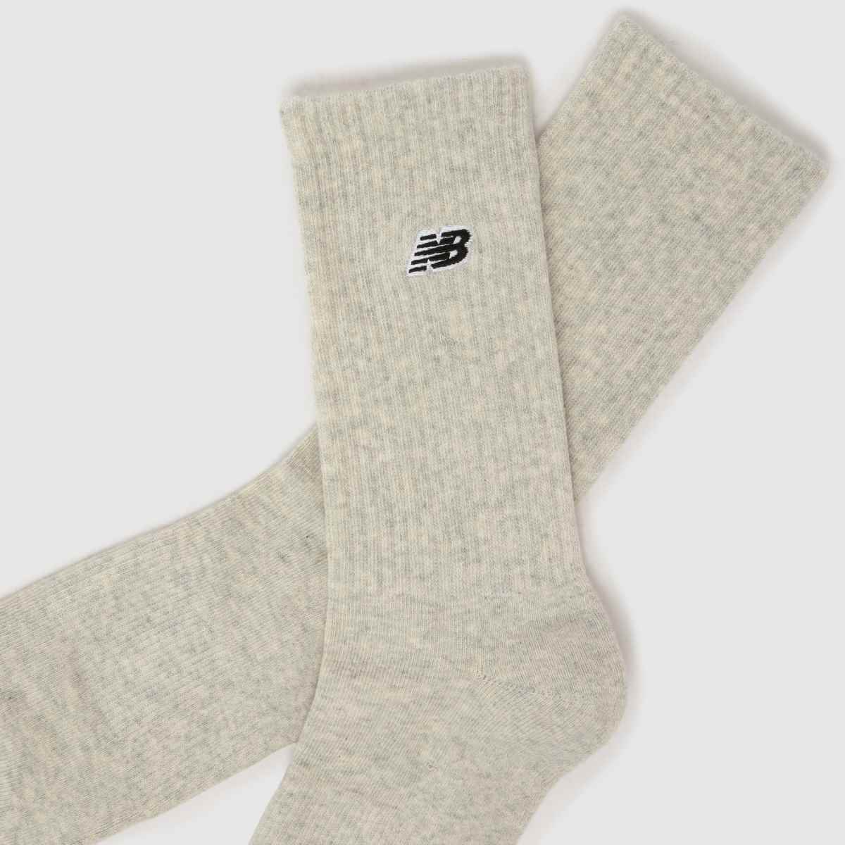 New Balance Patch Logo Crew Socks 3 Pack in Multi New Balance Patch Logo Crew Socks 3 Pack 4