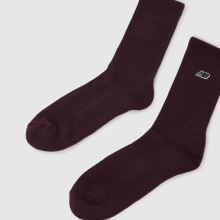 New Balance Patch Logo Crew Socks 3 Pack,4 of 4