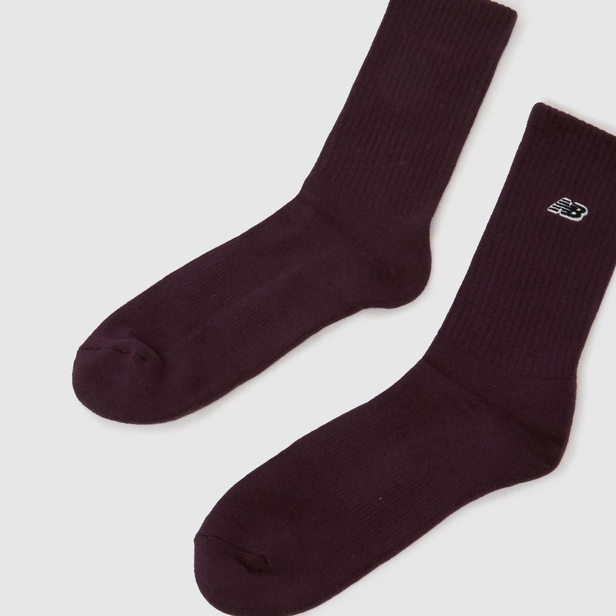 New Balance Patch Logo Crew Socks 3 Pack in Multi New Balance Patch Logo Crew Socks 3 Pack 7