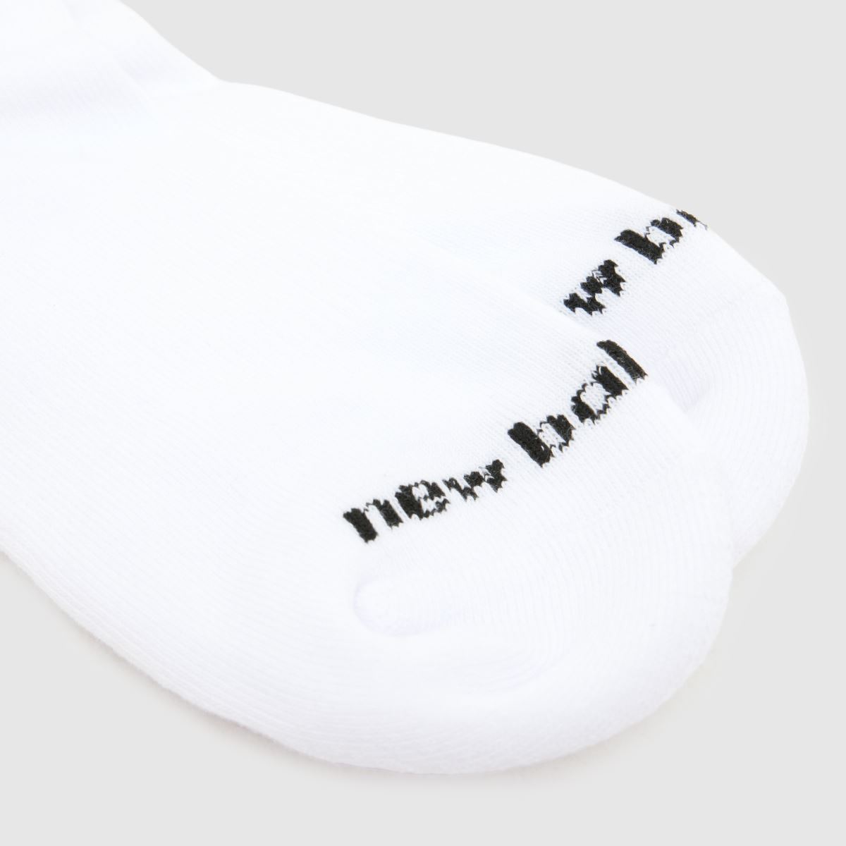 New Balance Ankle Socks 6PK in White & Black New Balance Ankle Socks 6PK 7