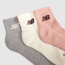 New Balance Ankle Socks 6 Pack,2 of 4