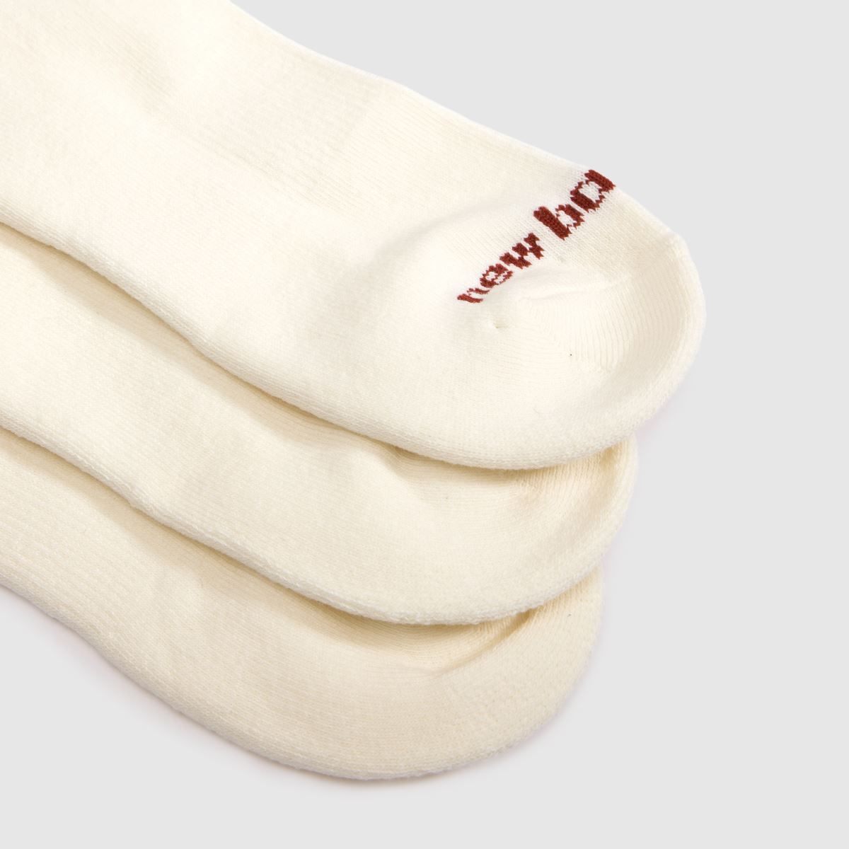 New Balance Ankle Socks 3 Pack in Beige New Balance Ankle Socks 3 Pack 4