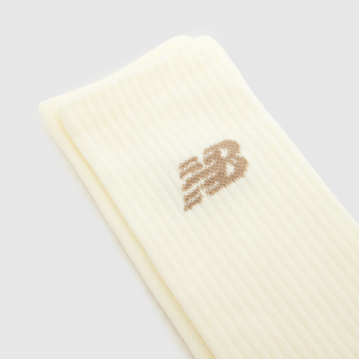 New Balance Everyday Crew Socks 3PK in Beige Multi New Balance Everyday Crew Socks 3PK 7