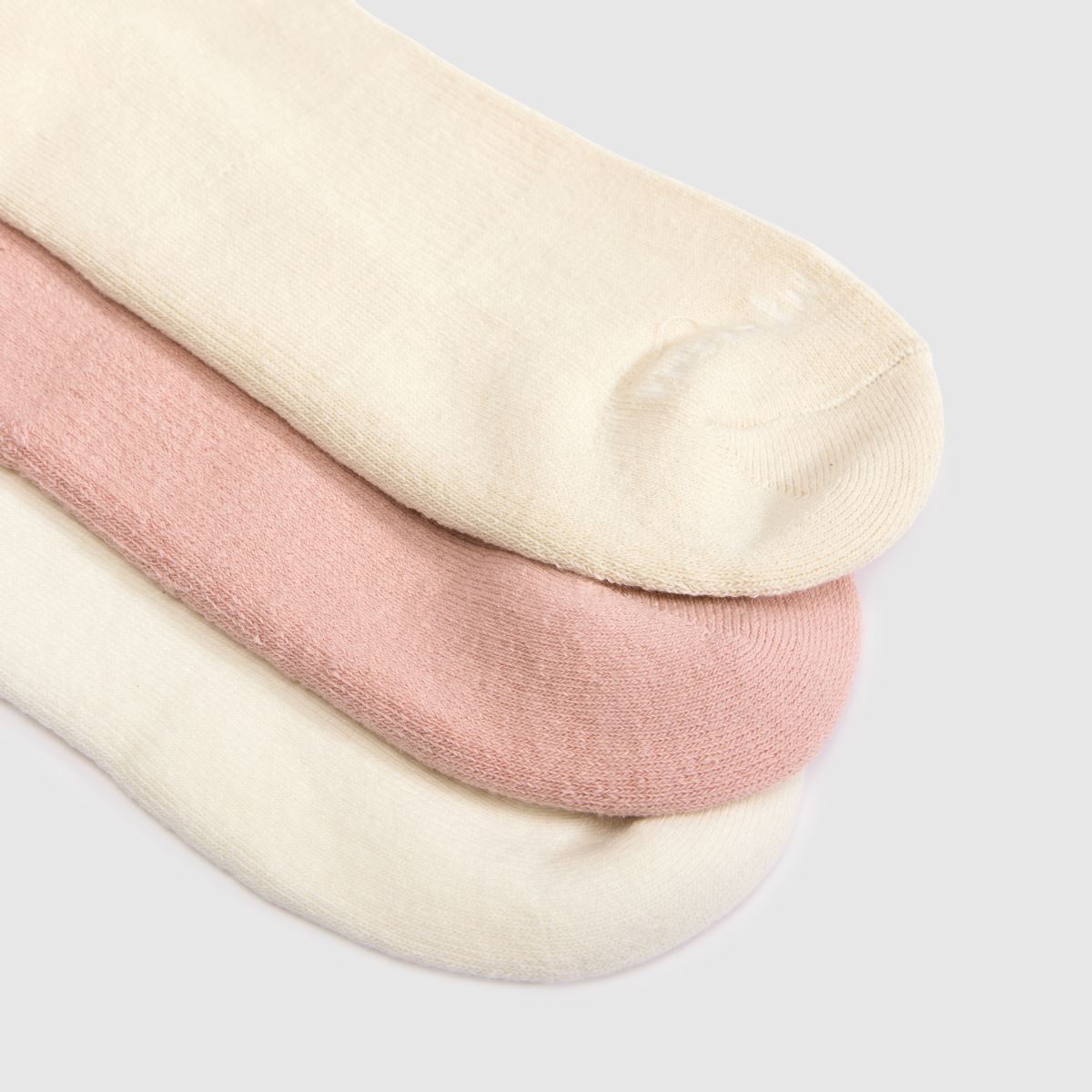 New Balance Crew Socks 3 Pack in Beige Multi New Balance Crew Socks 3 Pack 4