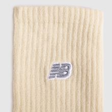 New Balance Crew Socks 3 Pack in Beige Multi New Balance Crew Socks 3 Pack,4 of 4