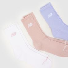New Balance Crew Socks 3 Pack,2 of 4