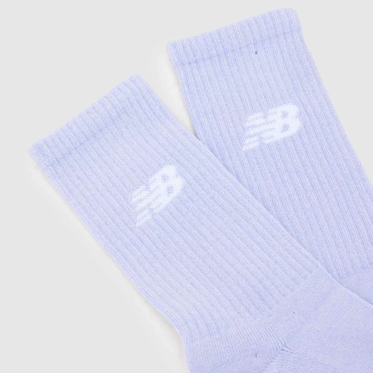 New Balance Crew Socks 3 Pack in Pink Multi New Balance Crew Socks 3 Pack 4