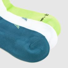 New Balance Performance Crew Sock 3 PK in Multi New Balance Performance Crew Sock 3 PK,3 of 4