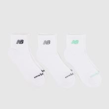 New Balance Metallic Ankle Socks 3PK,1 of 4