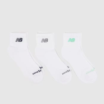 New Balance Multi Metallic Ankle Socks 3PK Socks