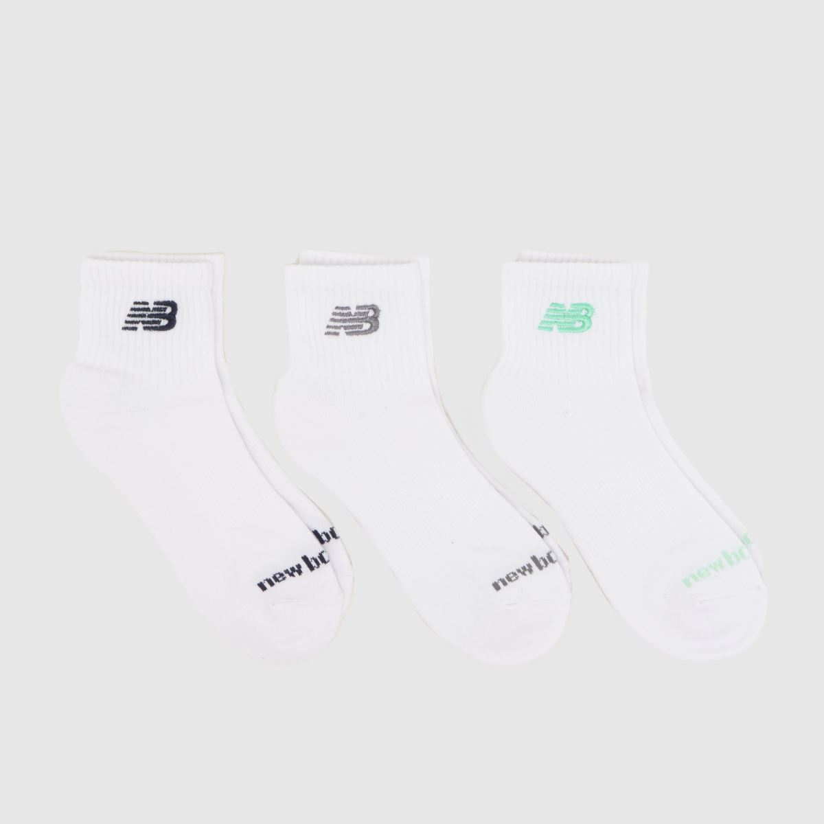 New Balance Multi Metallic Ankle Socks 3PK