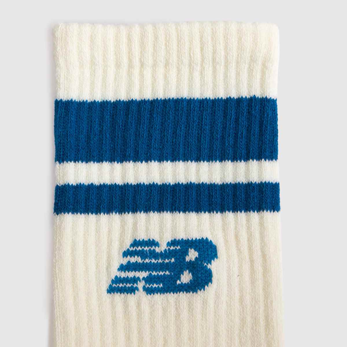 New Balance Stripe Midcalf Socks 3PK in Stone Multi New Balance Stripe Midcalf Socks 3PK 7