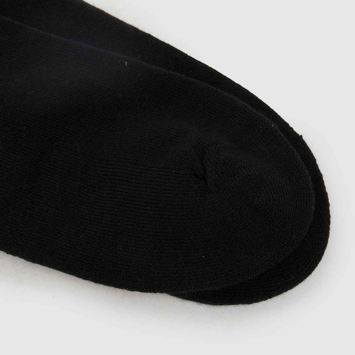 adidas Originals Mid Crew Sock 3 Pk in White & Black adidas Originals Mid Crew Sock 3 Pk 7