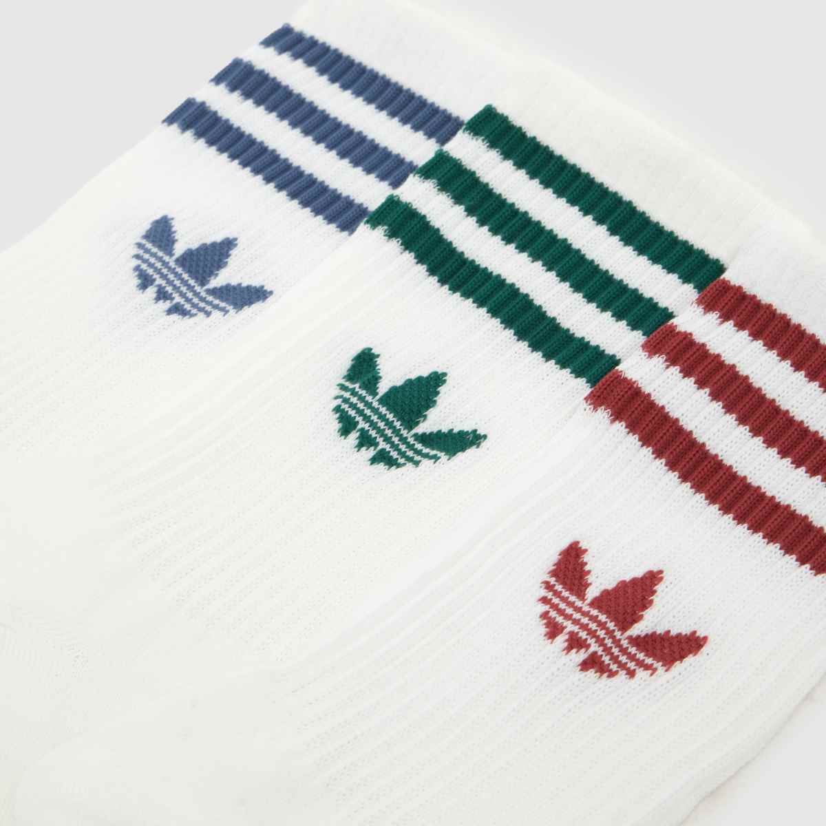 adidas Stripe Crew Socks 3pk adidas Stripe Crew Socks 3PK 1