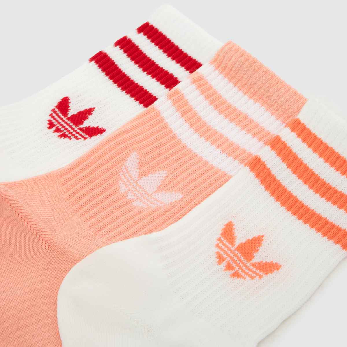adidas Stripe Crew Socks 3pk adidas Stripe Crew Socks 3PK 1