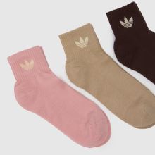 adidas Originals Mid Ankle Sock 3 PK,2 of 4