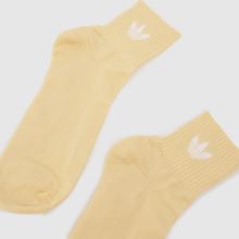 adidas Mid Ankle Sock 6 PK in Beige Multi adidas Mid Ankle Sock 6 PK,3 of 4