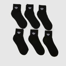 adidas Originals Mid Ankle Sock 6 PK,1 of 4