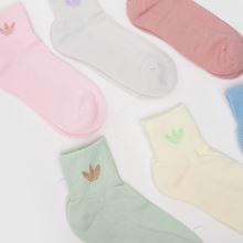 adidas Originals Mid Ankle Sock 6 PK,2 of 4