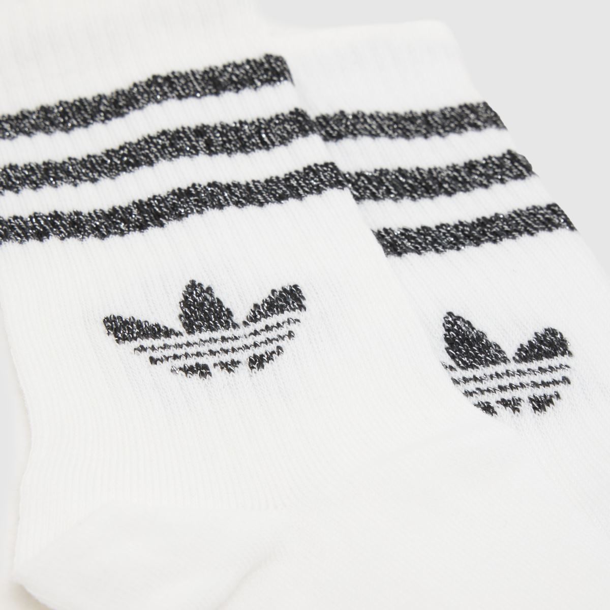 adidas Glitter Crew Sock 2PK in Multi adidas Glitter Crew Sock 2PK 4