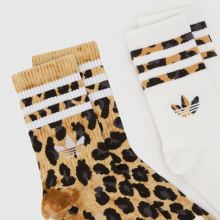adidas Leopard Crew Sock 2pk adidas Leopard Crew Sock 2PK,2 von 4