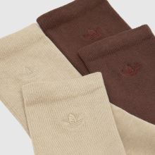 adidas Two-Toned Crew Sock 2 Pack,2 of 4