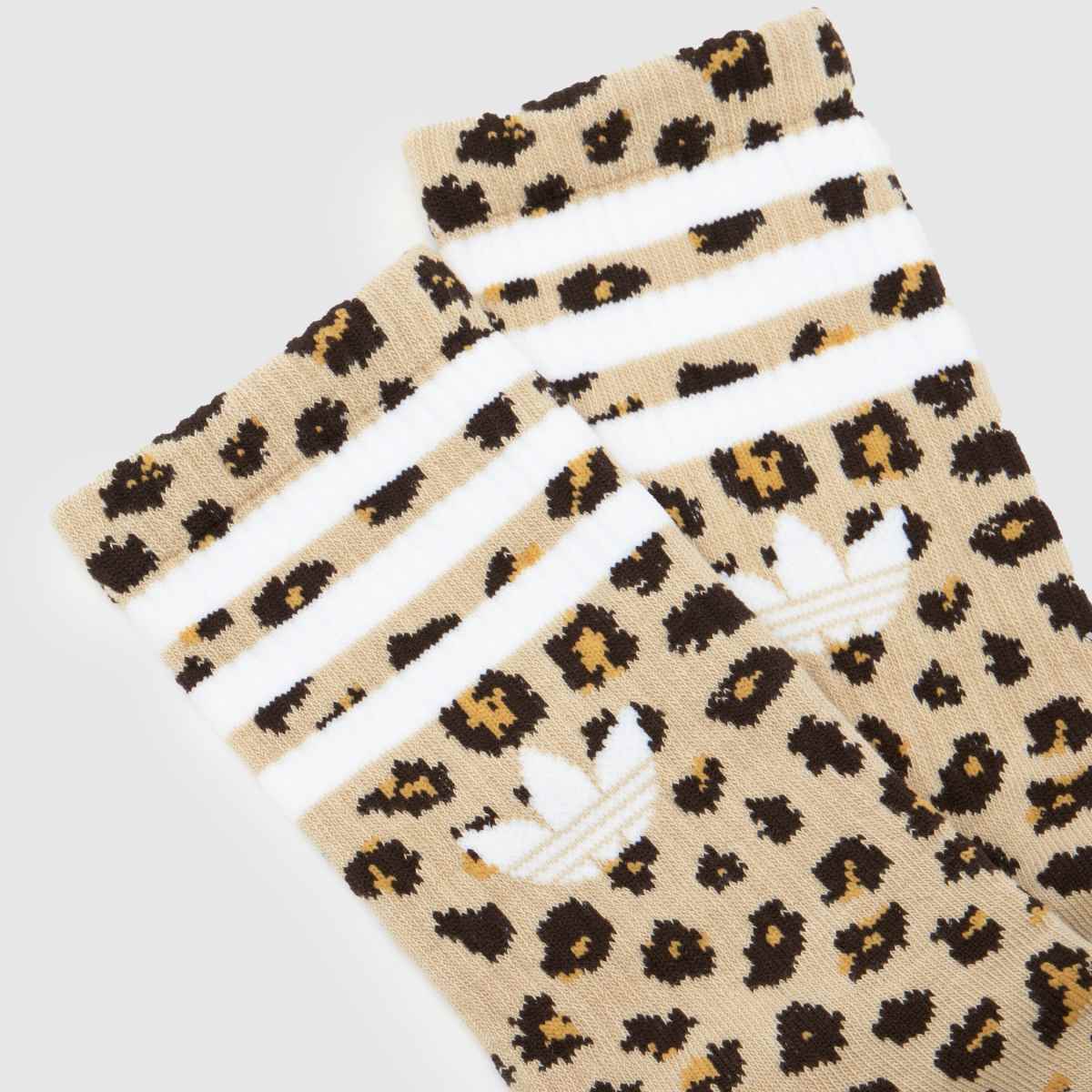 adidas Leopard Crew Socks 2 Pk adidas Leopard Crew Socks 2 PK 4