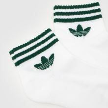 adidas Ankle Socks 3 Pack in White Multi adidas Ankle Socks 3 Pack,3 of 4