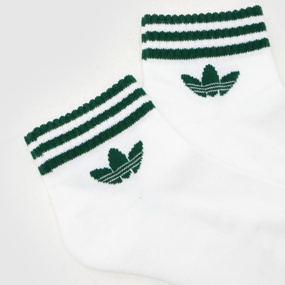 adidas Ankle Socks 3 Pack in White Multi adidas Ankle Socks 3 Pack 4