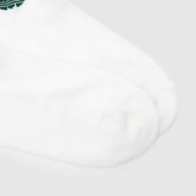 adidas Ankle Socks 3 Pack in White Multi adidas Ankle Socks 3 Pack,4 of 4
