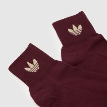 adidas Quarter Socks 3 Pack in Multi adidas Quarter Socks 3 Pack,3 of 4