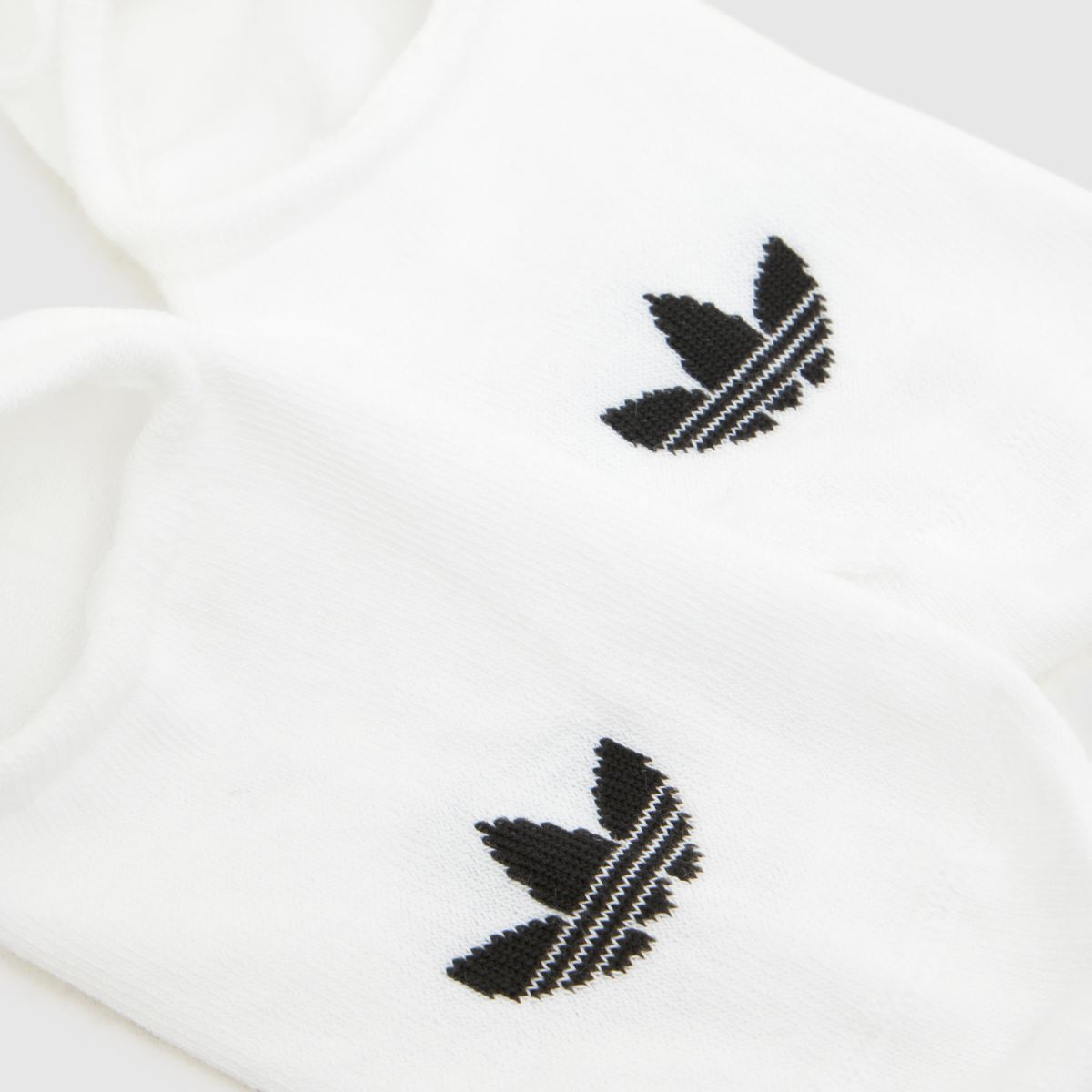 adidas Org Low Cut Socks 3PK in White & Black adidas Org Low Cut Socks 3PK 7