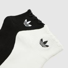 adidas Ankle Ruffle Sock 2 PK,2 of 4