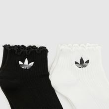 adidas Ankle Ruffle Sock 2 PK,4 of 4