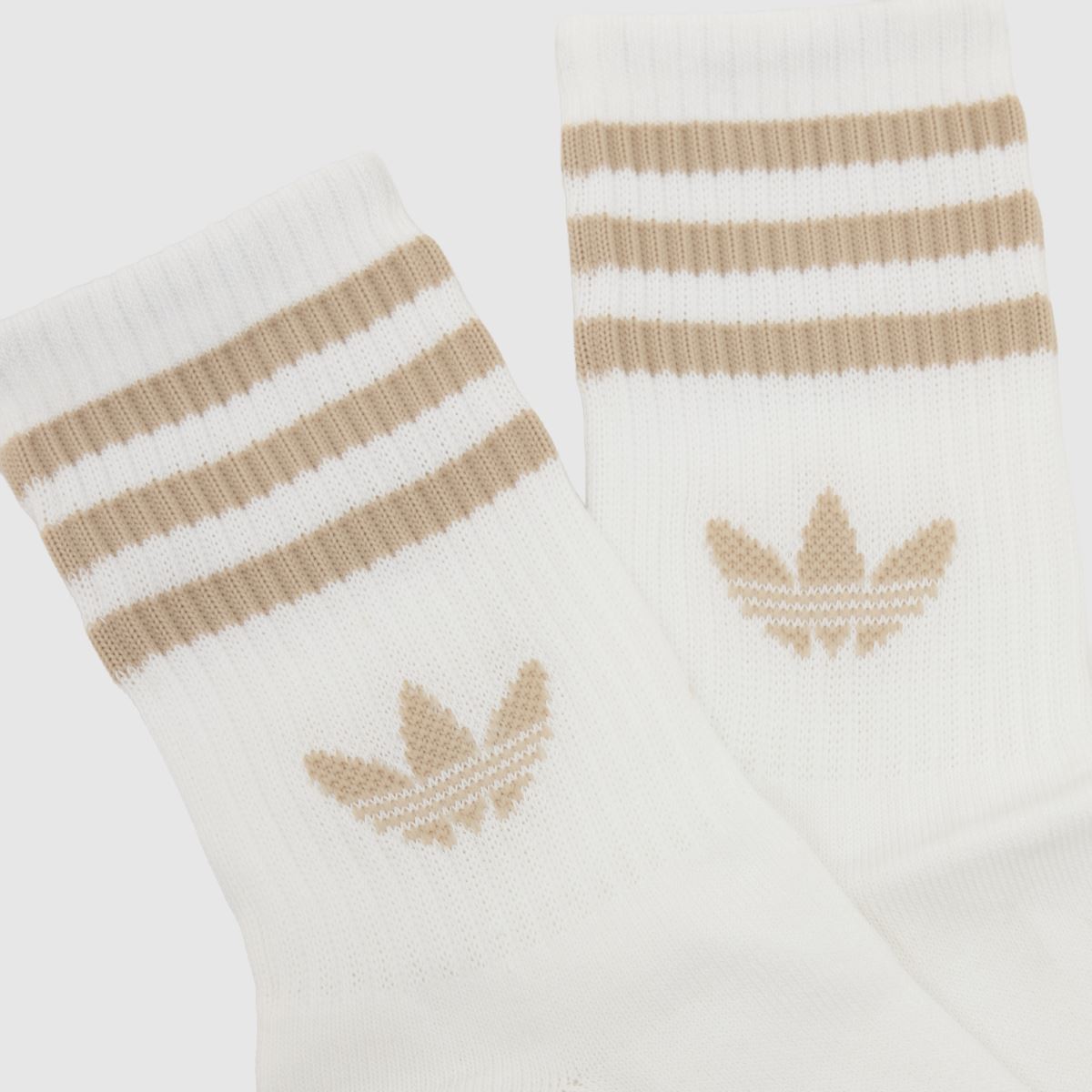 adidas Stripe Crew Sock 3PK in Pink Multi adidas Stripe Crew Sock 3PK 4