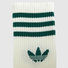 adidas Org Stripe Crew Sock 3PK in Multi adidas Org Stripe Crew Sock 3PK,4 of 4