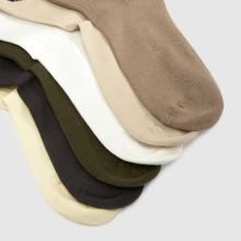 adidas Org Trefoil Crew Socks 6PK in Beige Multi adidas Org Trefoil Crew Socks 6PK,4 of 4