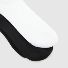 UGG Leander Logo Crew 2PK in White & Black UGG Leander Logo Crew 2PK,2 of 4