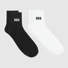 UGG Weiß-schwarz Quinlin Quarter Socks 2pk UGG Quinlin Quarter Socks 2PK,1 von 4