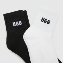 UGG Weiß-schwarz Quinlin Quarter Socks 2pk UGG Quinlin Quarter Socks 2PK,4 von 4