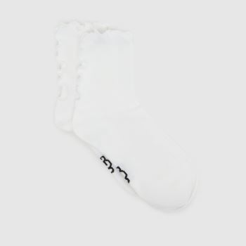 UGG Weiß Lettuce Quarter Sock 1 PK Socken