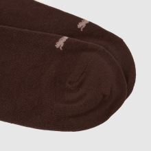 PUMA Logo Quarter Socks 3 Pack,4 of 4