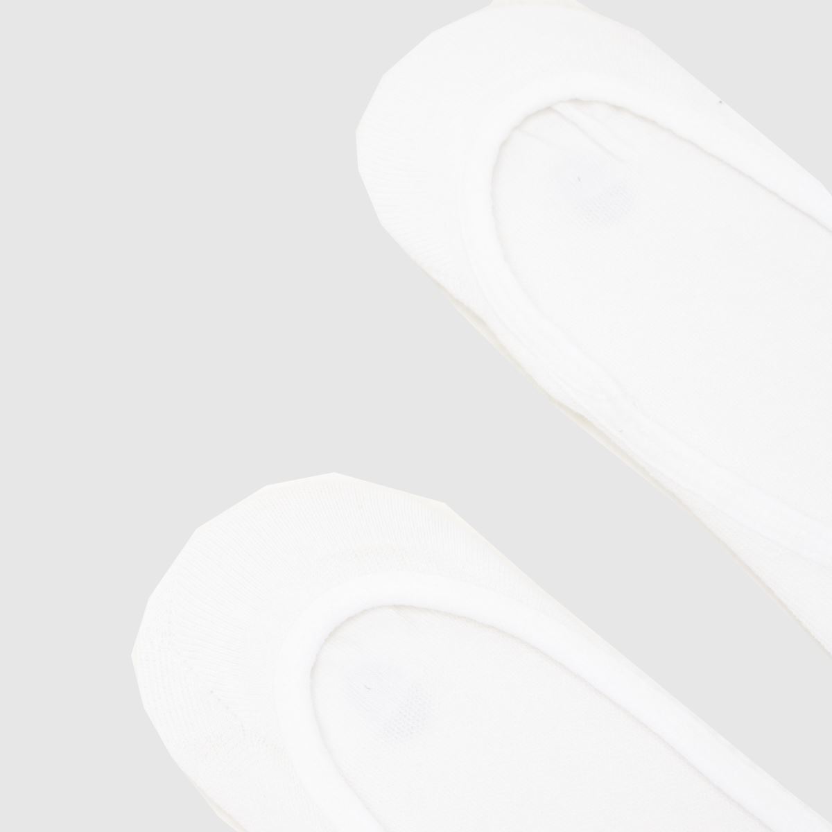 PUMA No Show Socks 3 Pack in White & Black PUMA No Show Socks 3 Pack 4