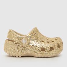 Kinder Crocs Gold Littles Glitter Clog Schuhe Crocs Littles Glitter Clog,1 von 4
