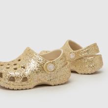 Kinder Crocs Gold Littles Glitter Clog Schuhe Crocs Littles Glitter Clog,4 von 4