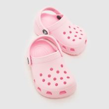 Crocs Littles Clog Crib Girls Baby in Pale Pink Crocs Littles Clog Crib,3 of 4